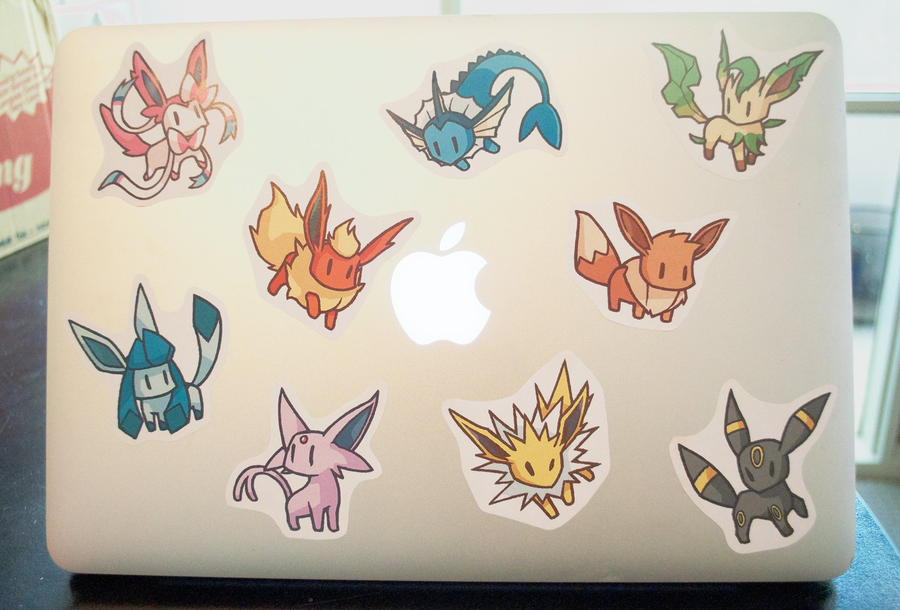 Eeveelution Set Stickers [Photo]