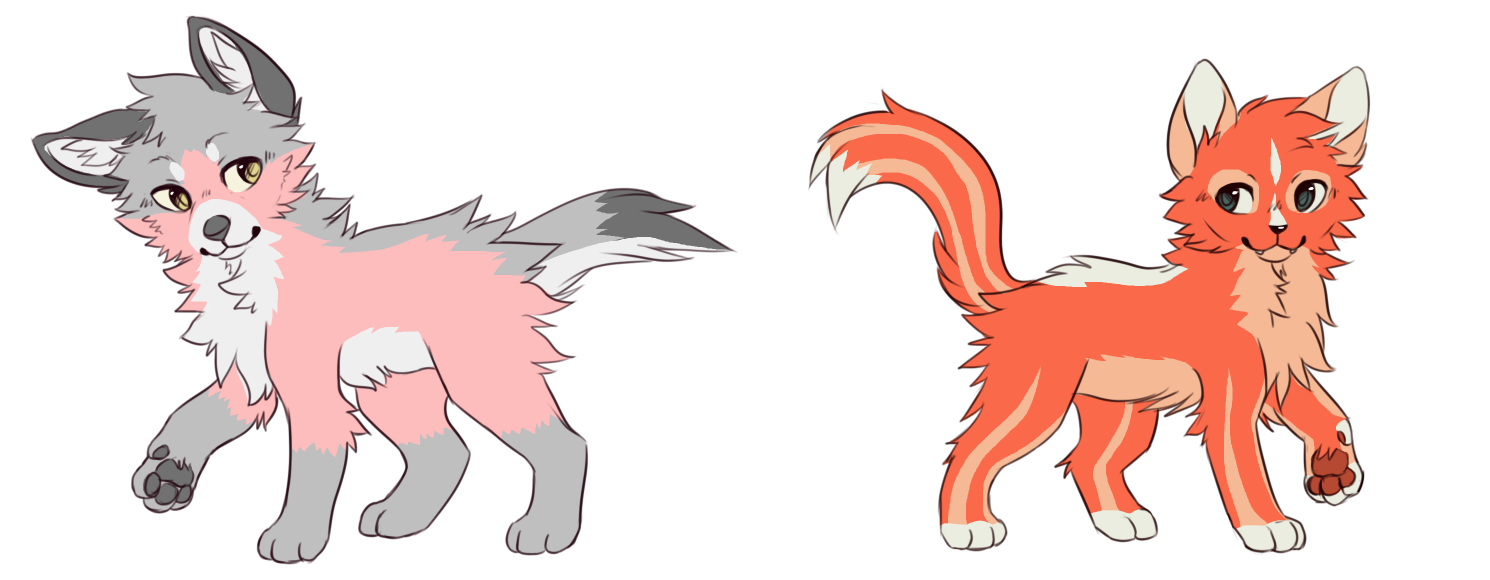 Canine/feline -Fish colors- adoptables -CLOSED-