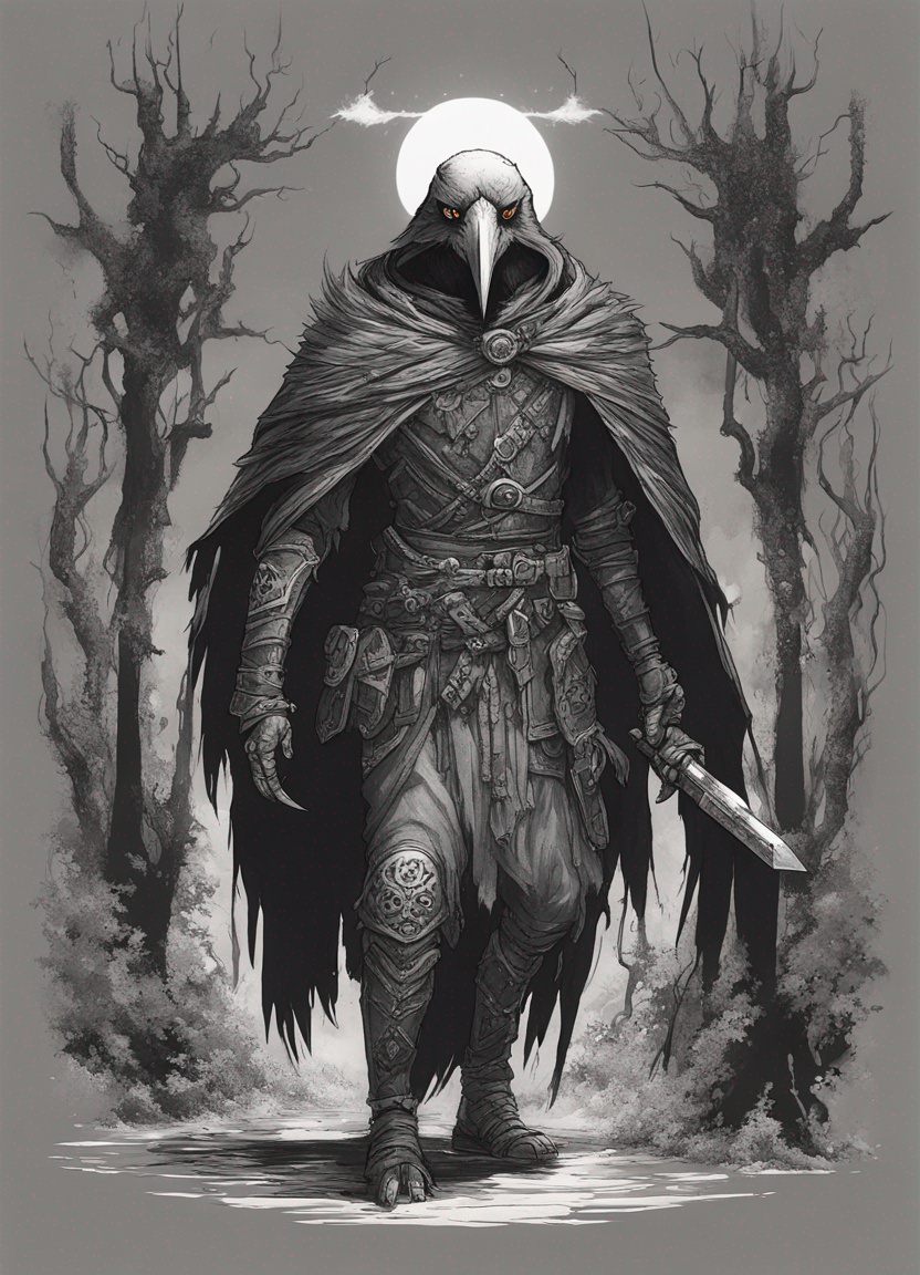 Ghost Crow And Dark Sun by SOS-Ouroboros-K on DeviantArt