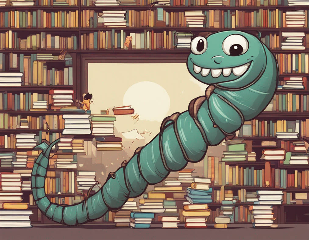 Book Worm Rapper book wormBookwormA giant worm swimming in the sea by SOS-Ouroboros-K on ...