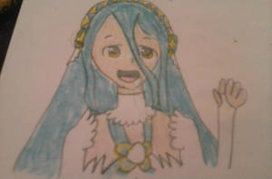 Azura/Aqua sketch for my uncle