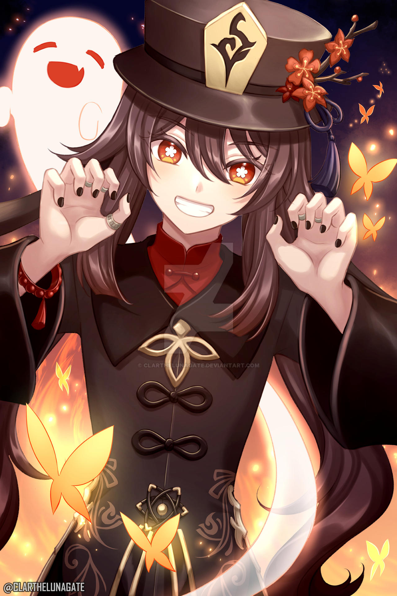 Boo! by clarthelunagate on DeviantArt