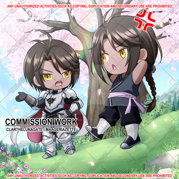 Chibi Computer Oc Commission #63 (Chibi OC) by clarthelunagate on DeviantArt