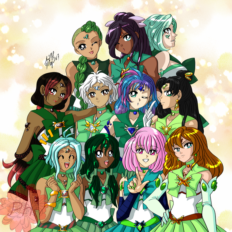 CA - Green Uniformed by PhinyxRose