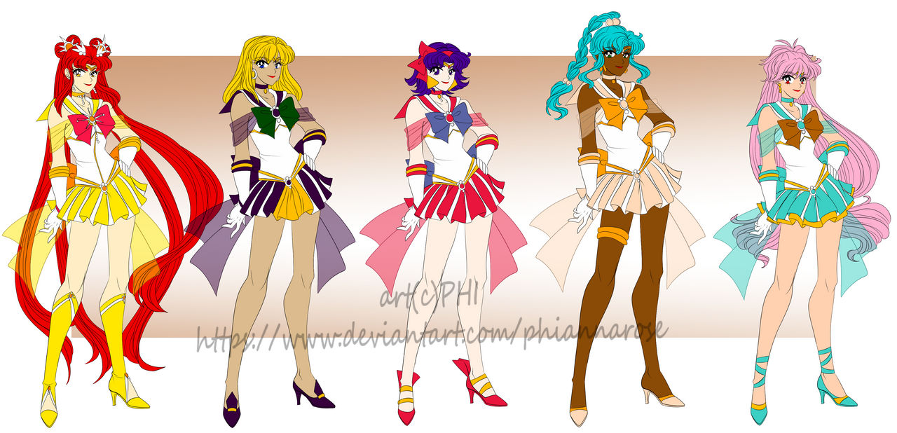 Sol Human Form Refs: Sol Senshi, Super forms by PhiannaRose on DeviantArt