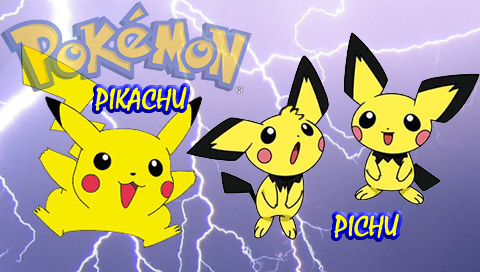 PSP Wallpaper Pikachu Pichu by Azikira on DeviantArt PSP Wallpaper Pikachu Pichu by Azikira on DeviantArt
