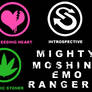 Mighty Moshin Emo rangers PSP