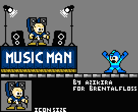 Megaman Boss - Music Man