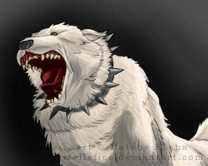 Isamaru, Hound of Konda by mallefice on DeviantArt