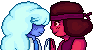 Ruby and Sapphire F2U icons
