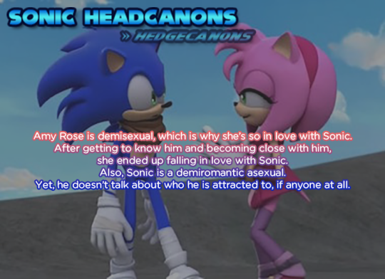 Amy Rose is demisexual