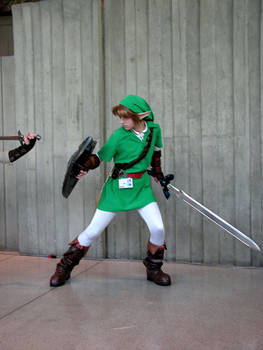 Link Cosplayer at Sakuracon