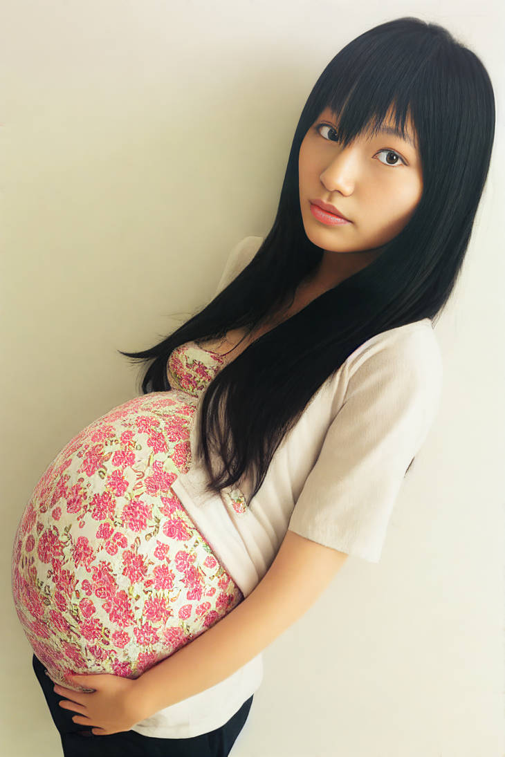 Pregnant Japanese Gal 24 By Noeivy On Deviantart