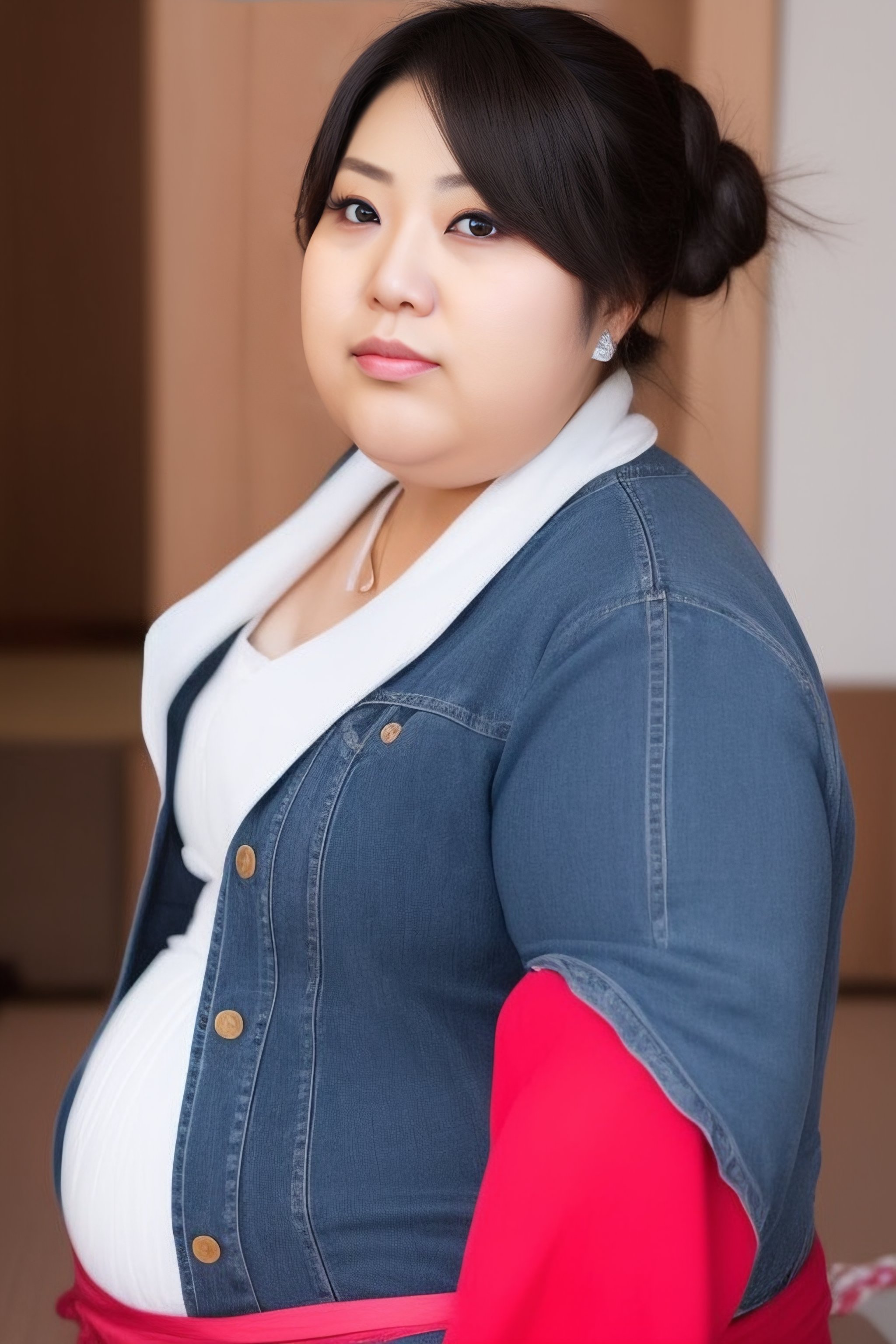 Chubby Japanese Girl 22 By Noeivy On Deviantart