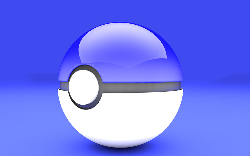 Blue pokeball ! by Unfixing on DeviantArt