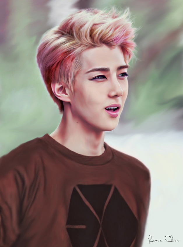Oh Sehun Exo By Lina Choi On Deviantart Oh Sehun Exo By Lina Choi On Deviantart