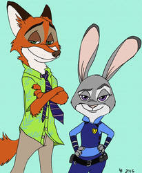 Nick and Judy