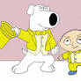 Brian and Stewie Griffin