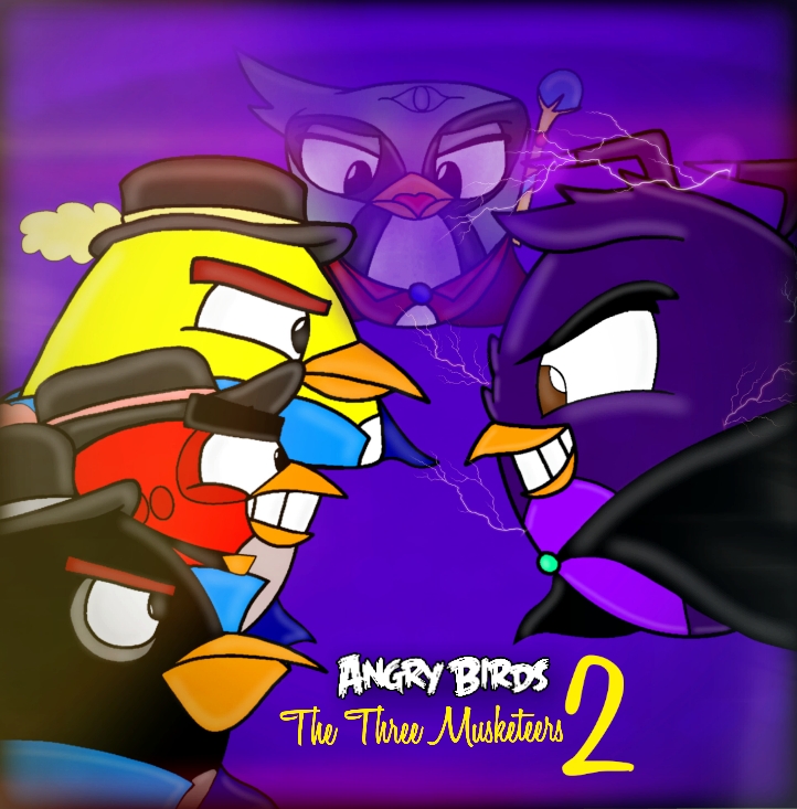 Angry Birds The Three Musketeers 2 cover