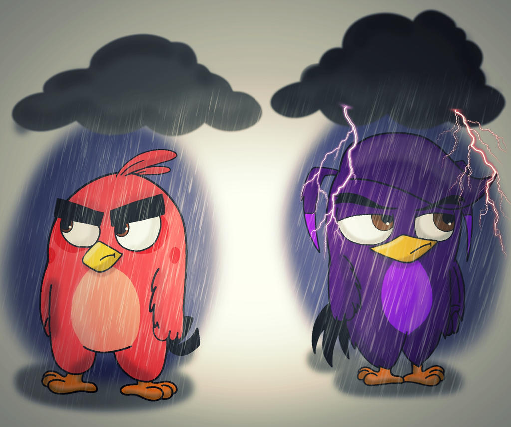 Grumpy Birds by Oceanegranada on DeviantArt