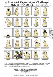 25 expressions. Oogie