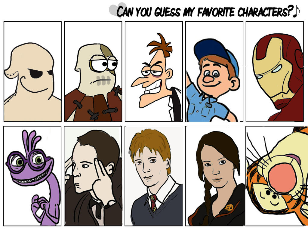 Characterization Meme characters meme by MsVillainess on DeviantArt