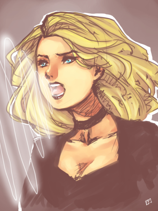 Black Canary Sketch