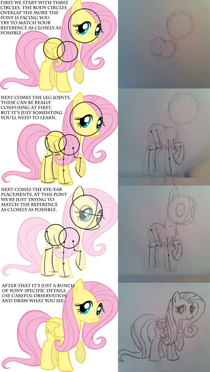 Basic Pony Tutorial by Daedric-Pony on DeviantArt