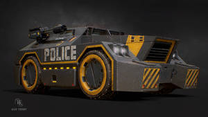 Police APC Concept (Front Quarter)