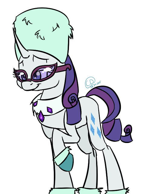 Retarded Rarity Rarity by ChibaDeer on DeviantArt