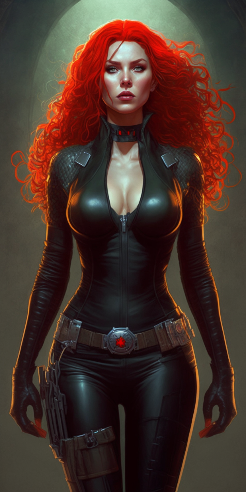 Black Widow Bodypaint by mcroft07 on DeviantArt