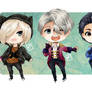 Yuri!!! On Ice chibi