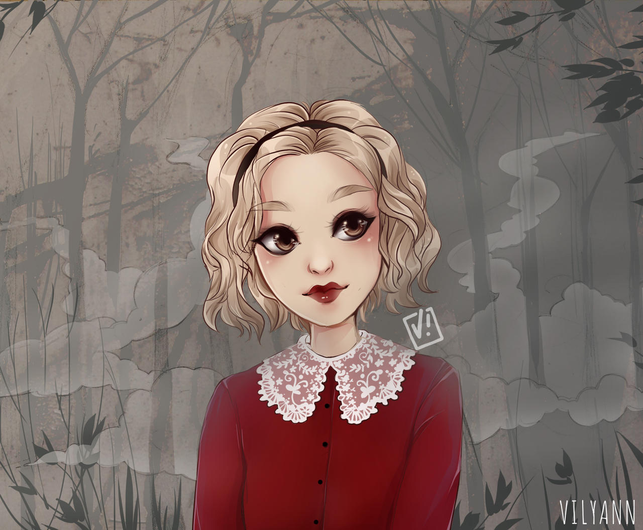 Sabrina Spellman by Vilyann on DeviantArt