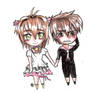 Sakura and Syaoran Chibi