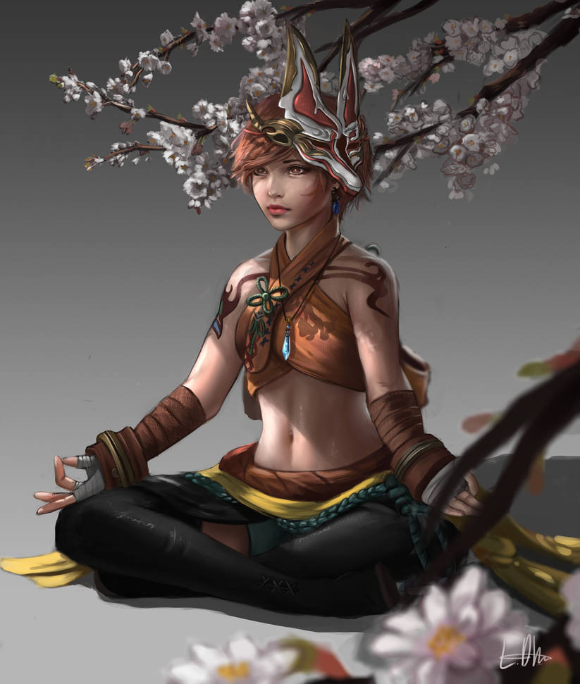 Final Fantasy Monk by Whails on DeviantArt.