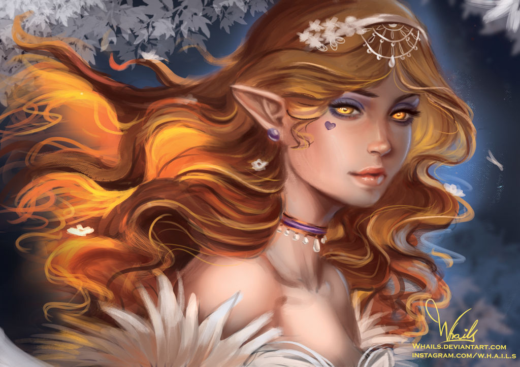 Fri Elf Fire Elf by Whails on DeviantArt