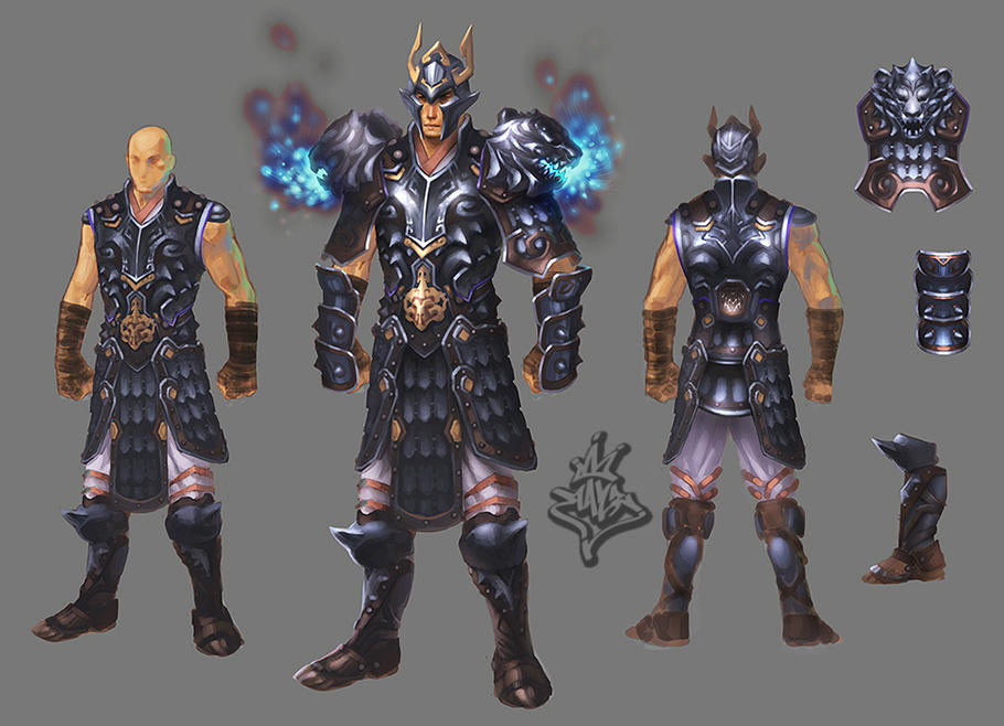 Armor male by ilison on DeviantArt