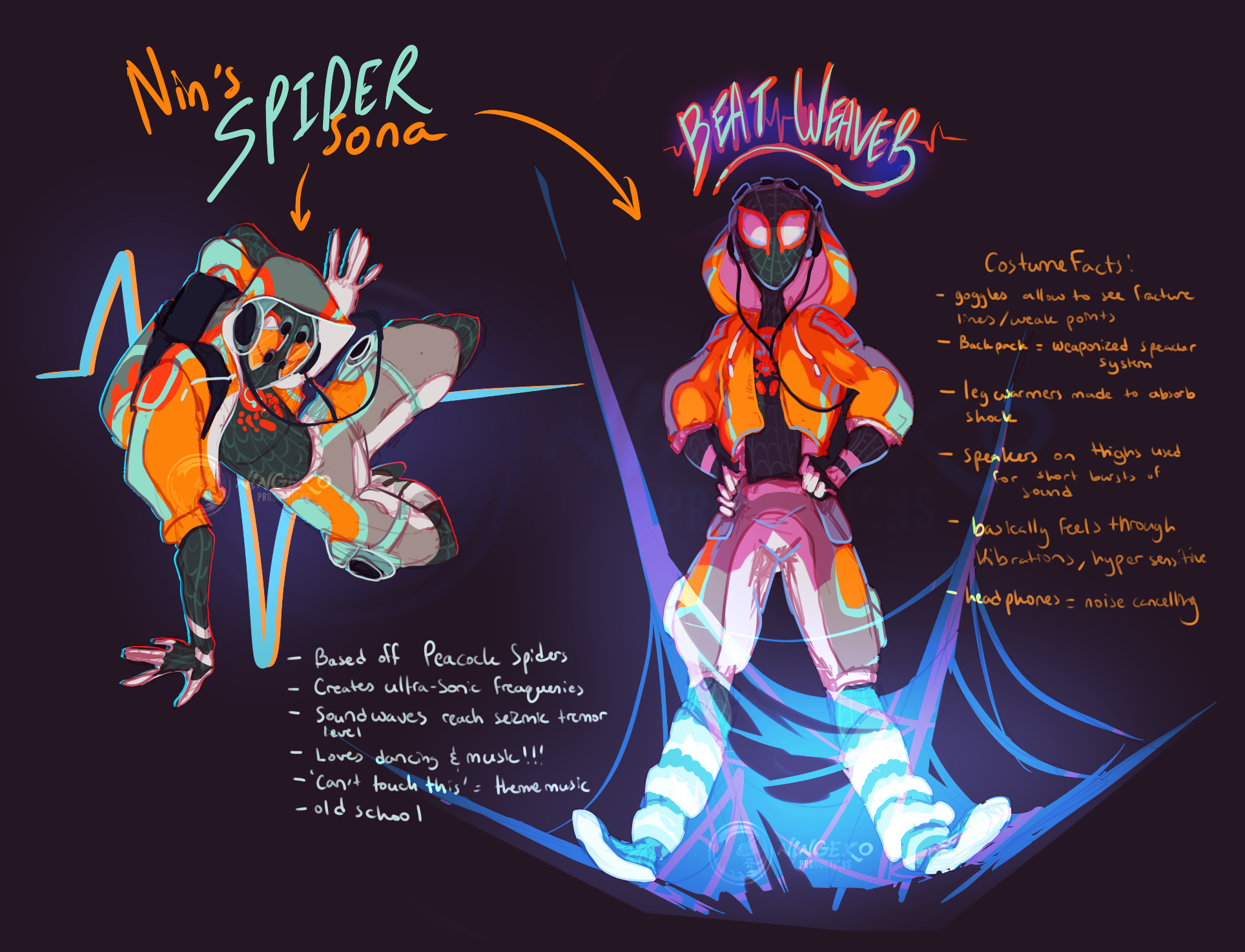 Spidersona concept 2018 by NinGeko on DeviantArt