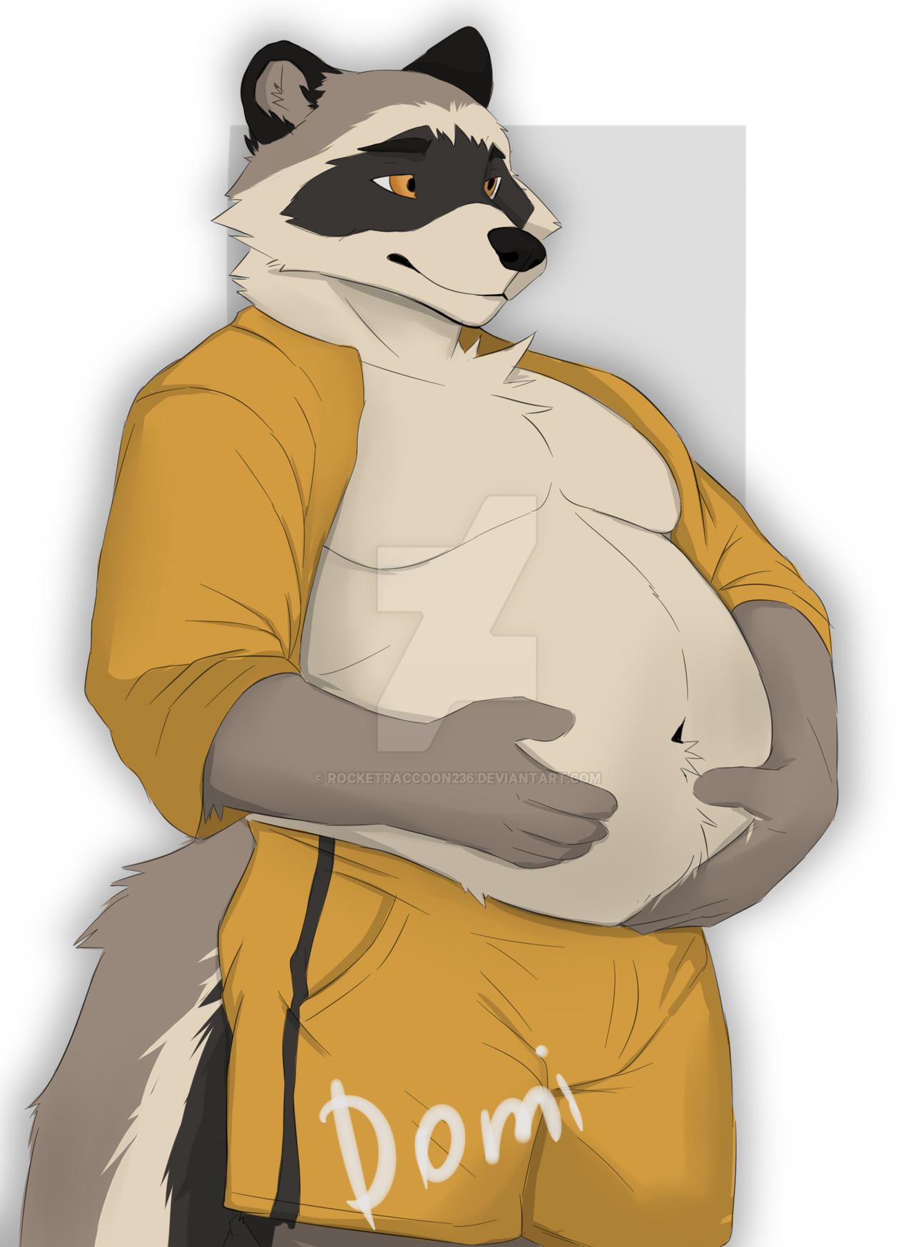 Fat Raccoon Draw Fat Raccoon by rocketraccoon236 on DeviantArt