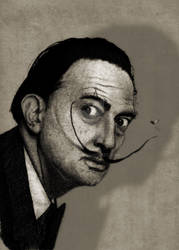 Salvador's Dali Portrait. by barruf