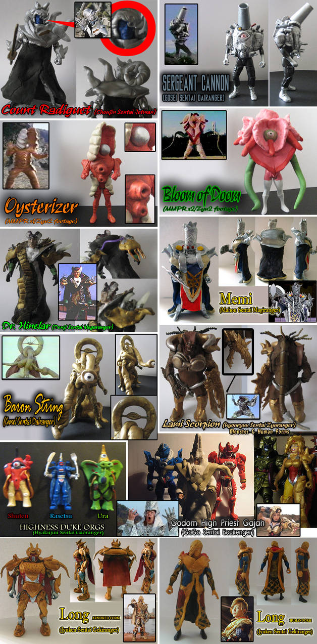 Custom Sentai Villains by ZaEmpera on DeviantArt