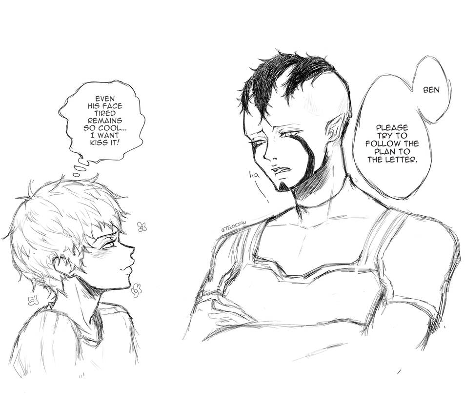 Rook x Ben (Jealousy) by Tzudeiru on DeviantArt