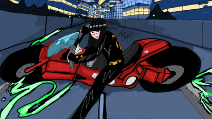 Tohru's Bike Moment