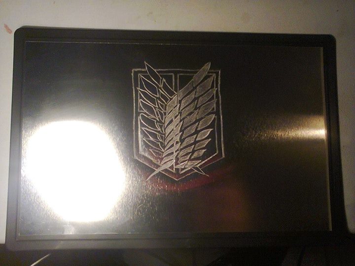 Survey Corps steel engrave