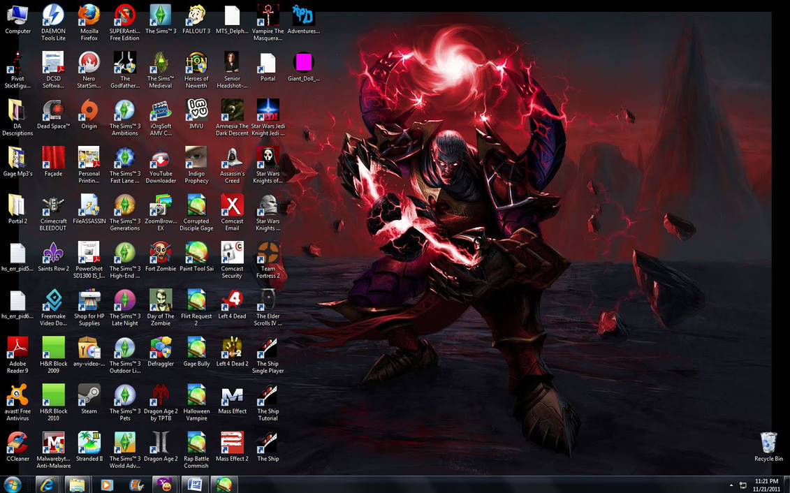 Gaming Computer Desktop Deviantart My Desktop by GaGeGiovanni on DeviantArt