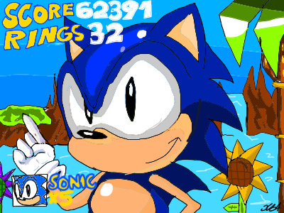 Play Genesis Sonic 2 Recreation Part One Online in your browser 