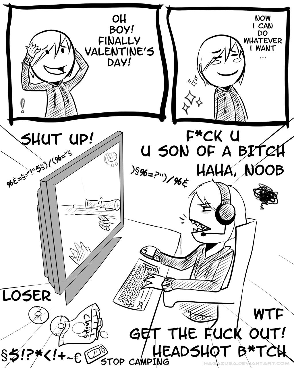 Forever alone - Valentine's day