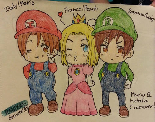 Mario And Hetalia Crossover!