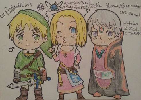 Zelda And Hetalia Crossover!