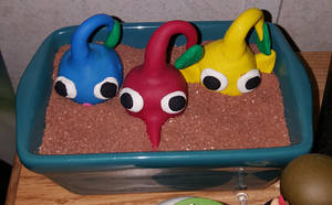 Pikmin in a Pot
